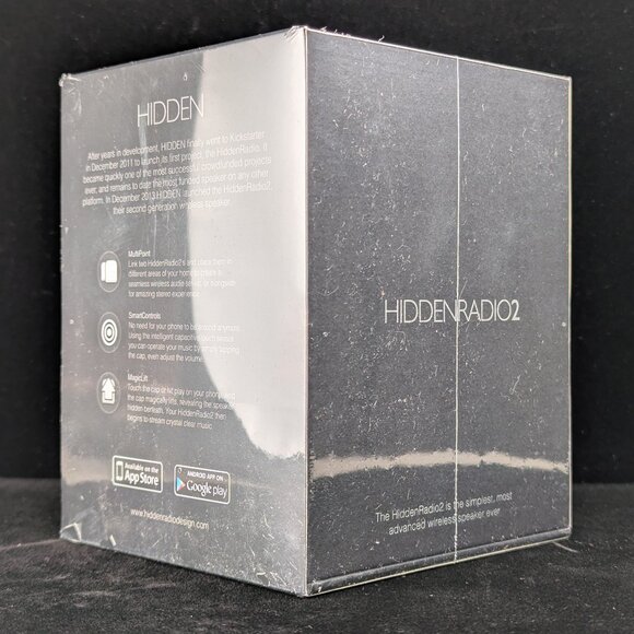 HiddenRadio2 Bluetooth MultiSpeaker, Factory Sealed (2 Available) - Picture 4 of 16
